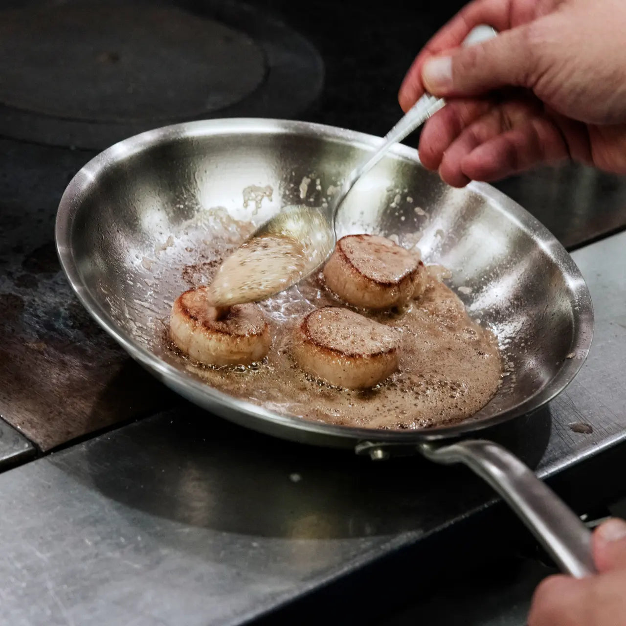 Stainless Clad Fry Pan 8"