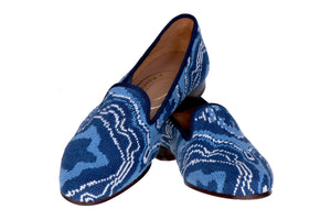 Men's Lazurite Needlepoint Slipper