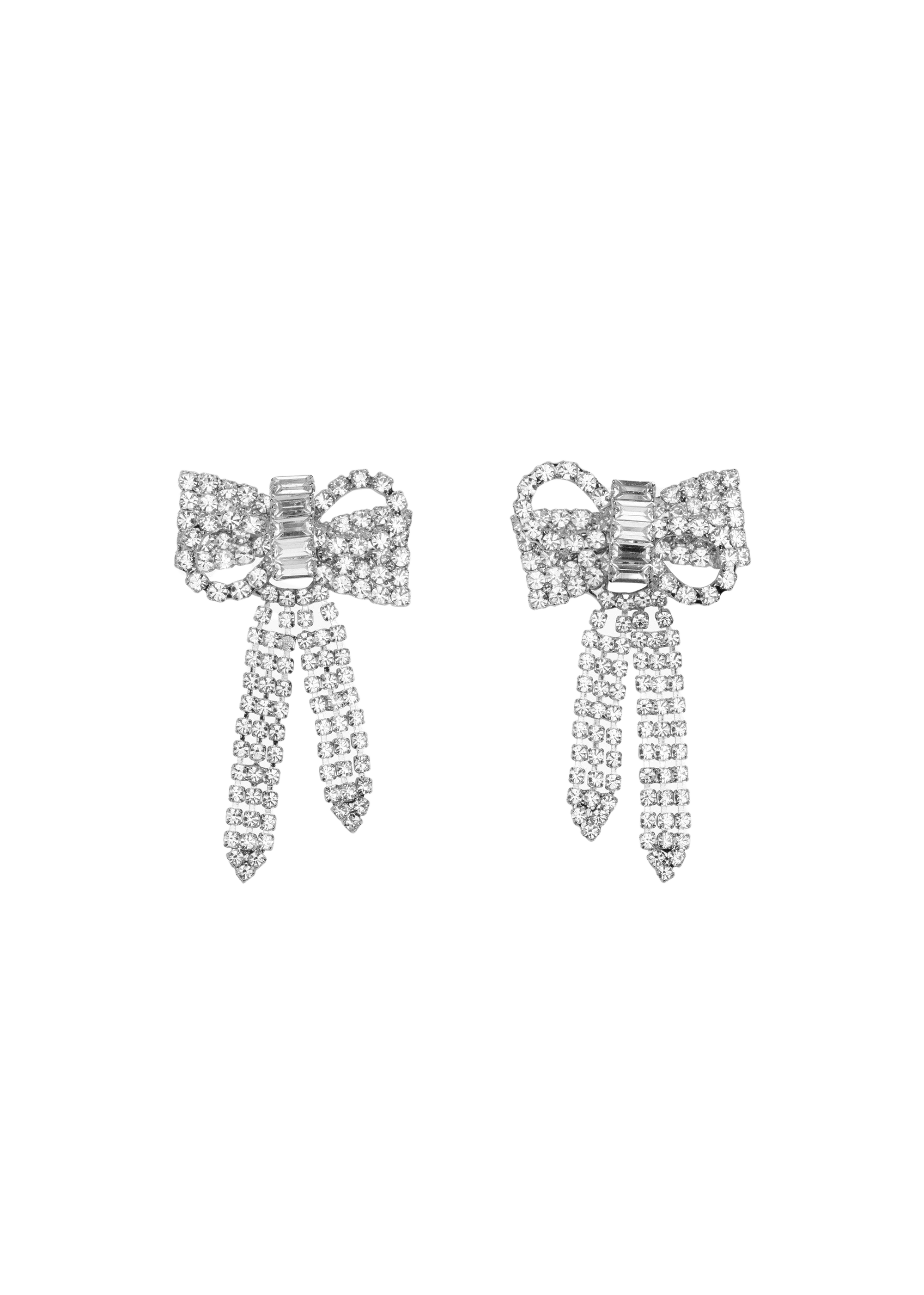 Lola Earrings in Crystal