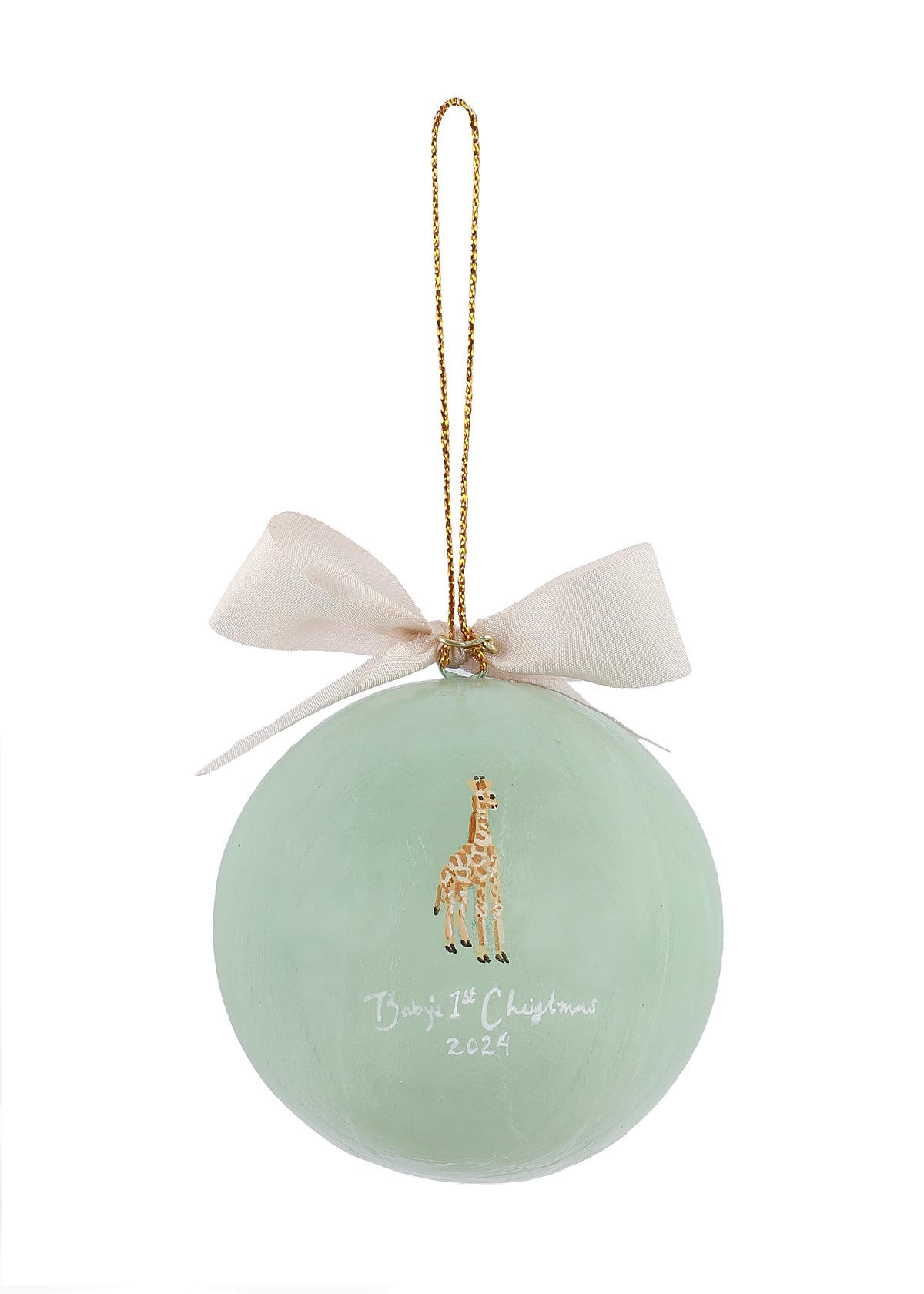 Meredith Hanson x Over The Moon Baby's First Bauble