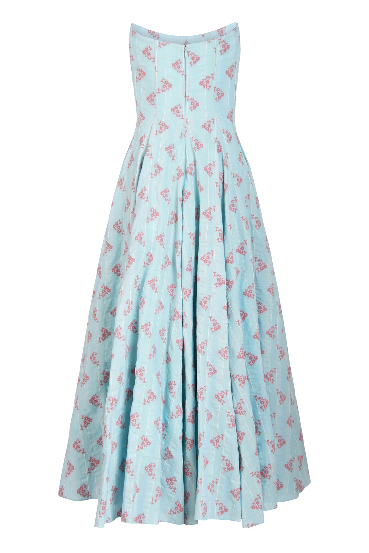 Rousseau Floral Cotton Midi Dress