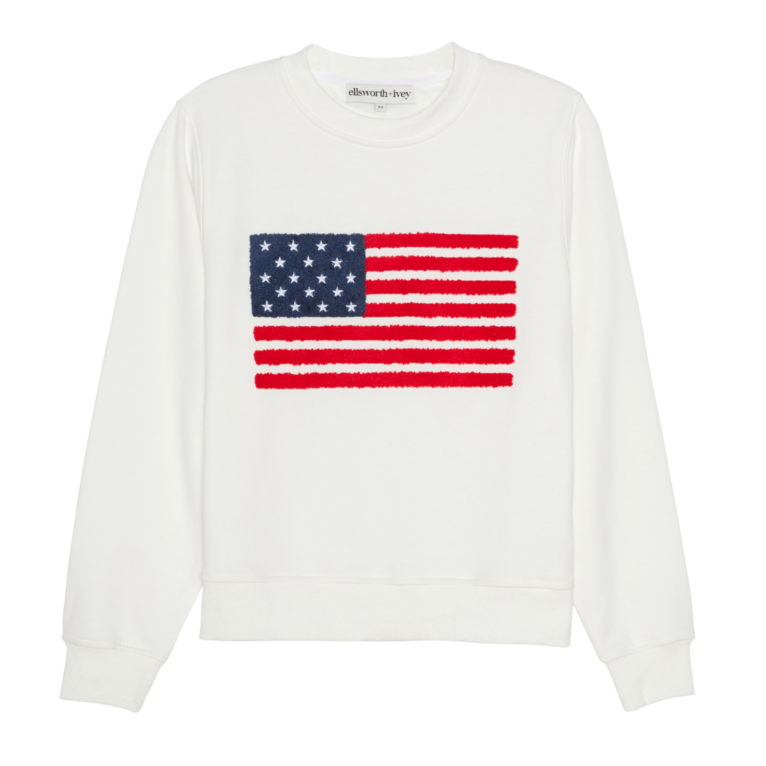 American Flag Sweatshirt