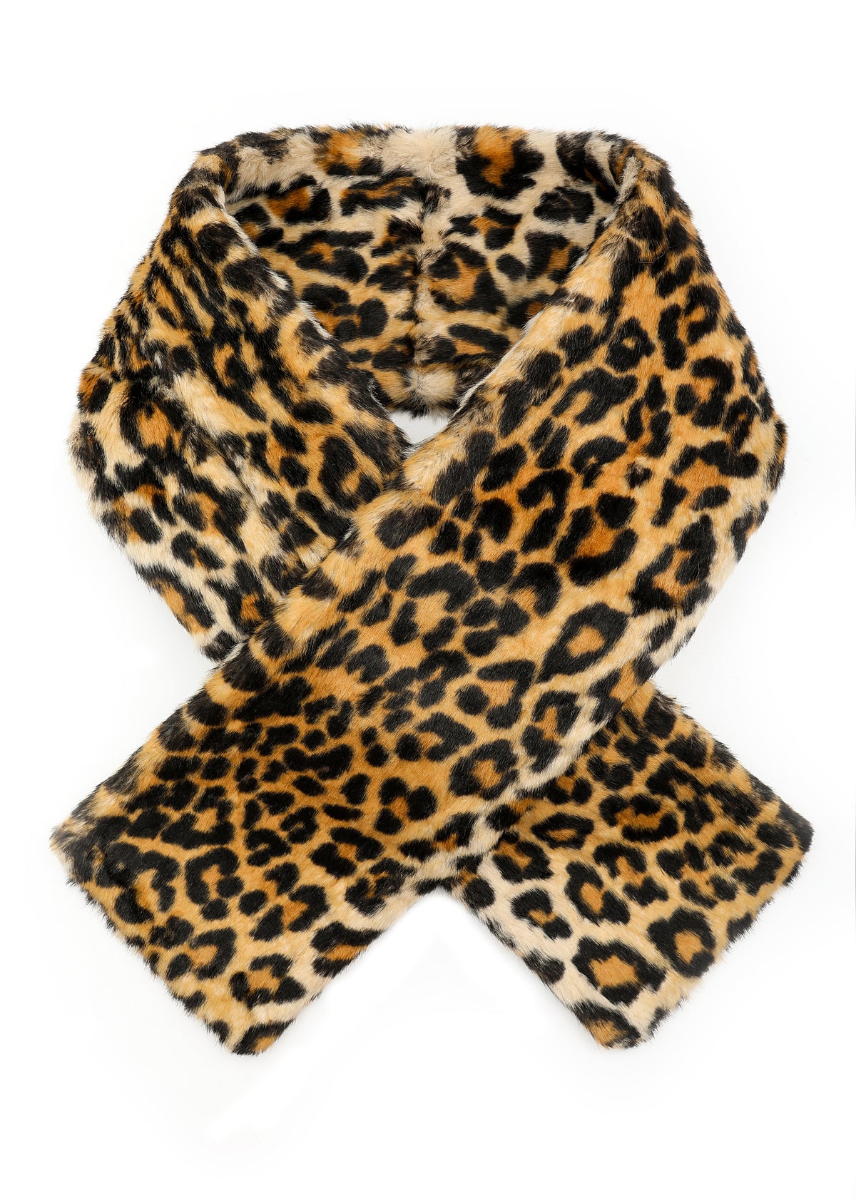 Faux Fur Pull-Through Scarf