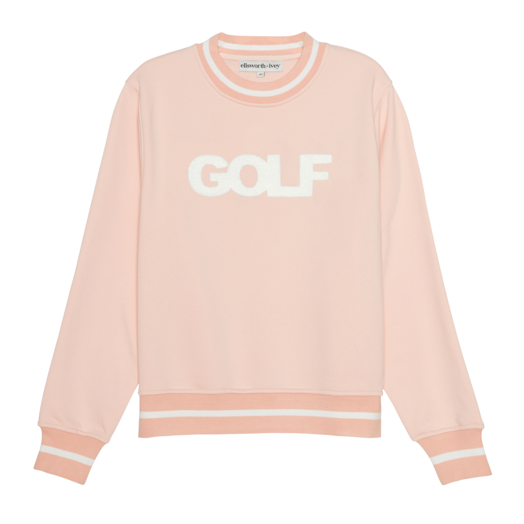 Golf Sweatshirt in Pink