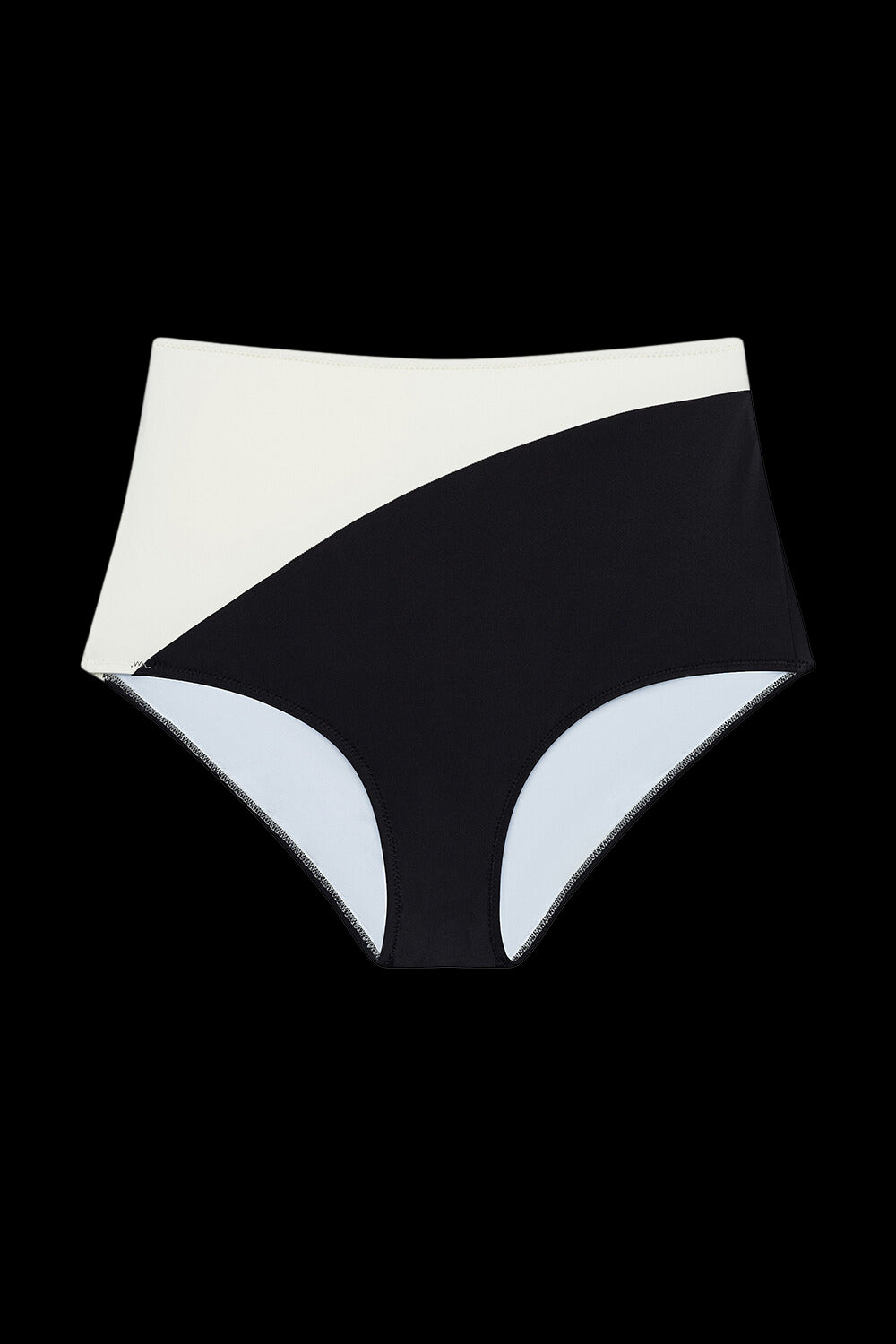 The Josie Bottom in Black & Ivory