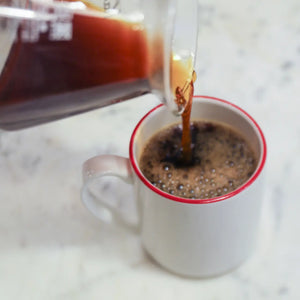 Coffee Mugs in Red Rim