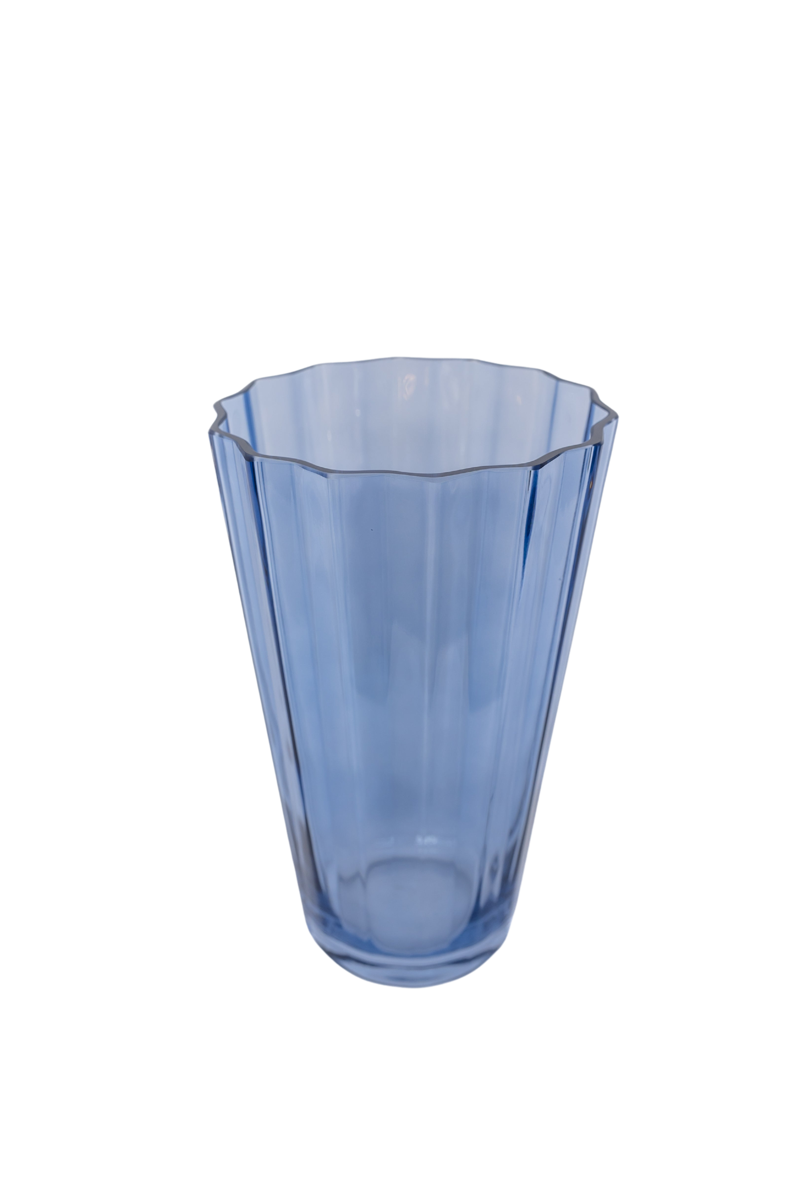 Estelle Colored Sunday Vase in Cobalt Blue