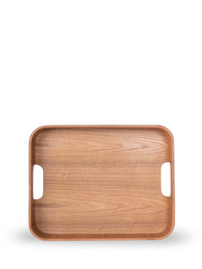 Hanna Tray with Handles Wood