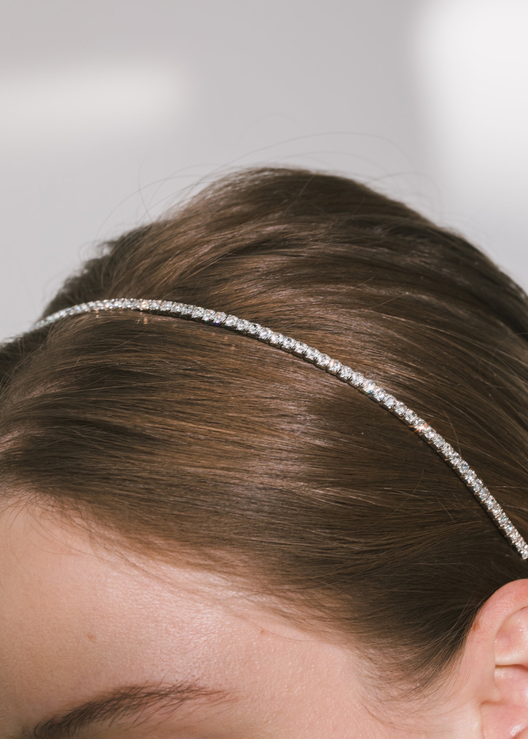 Elize Headband in Crystal