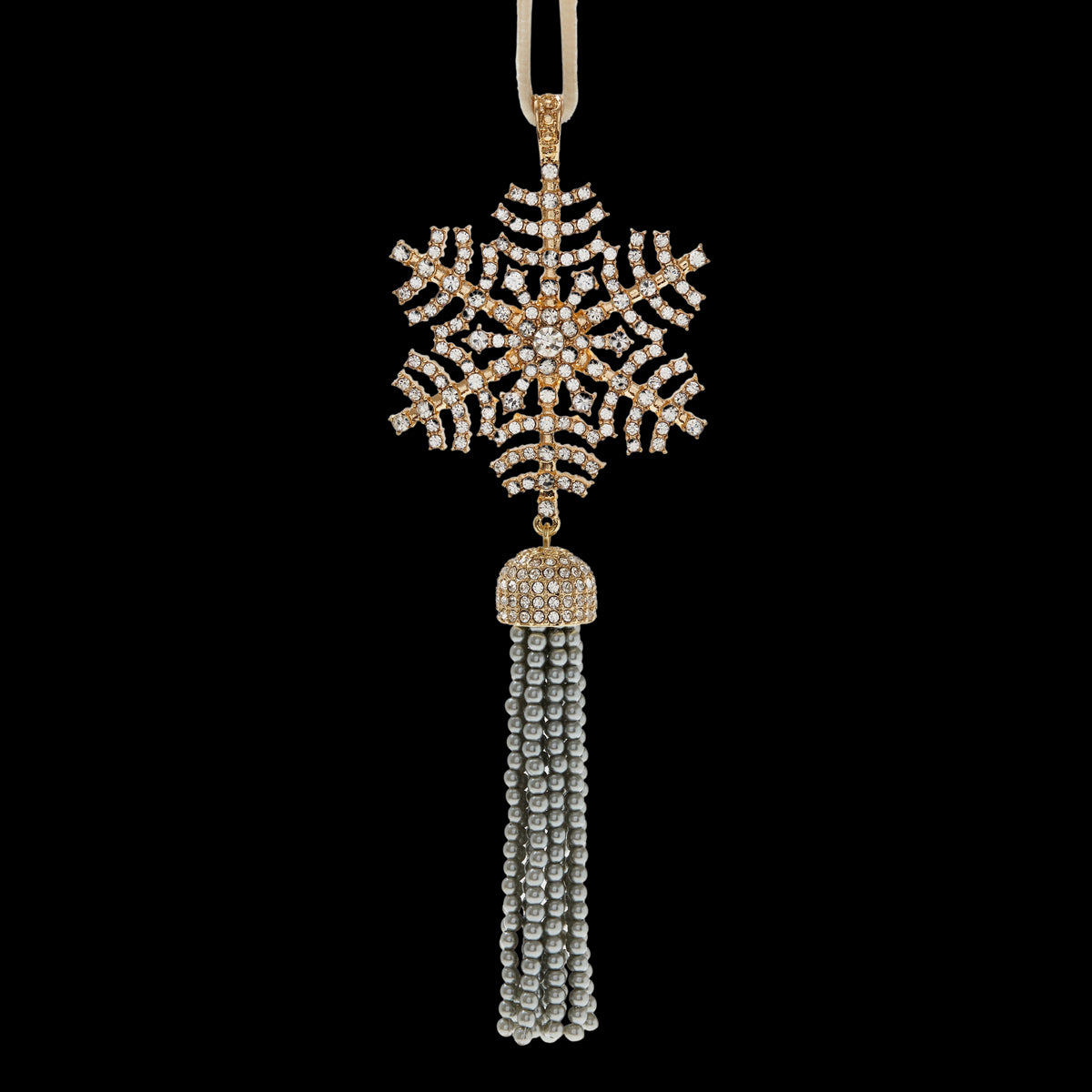 Snowflake Tassel Hanging Ornament