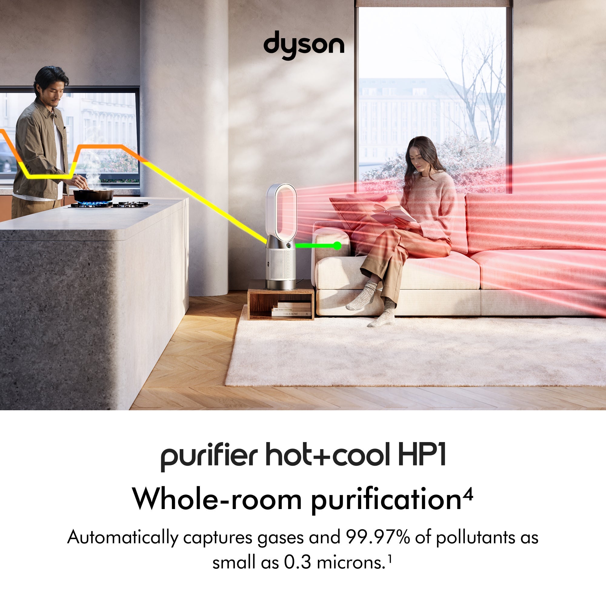Purifier Hot + Cool HP1 in White