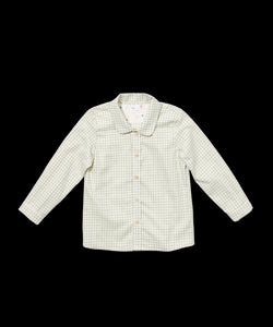 Jefferson Shirt in Green Tattersall