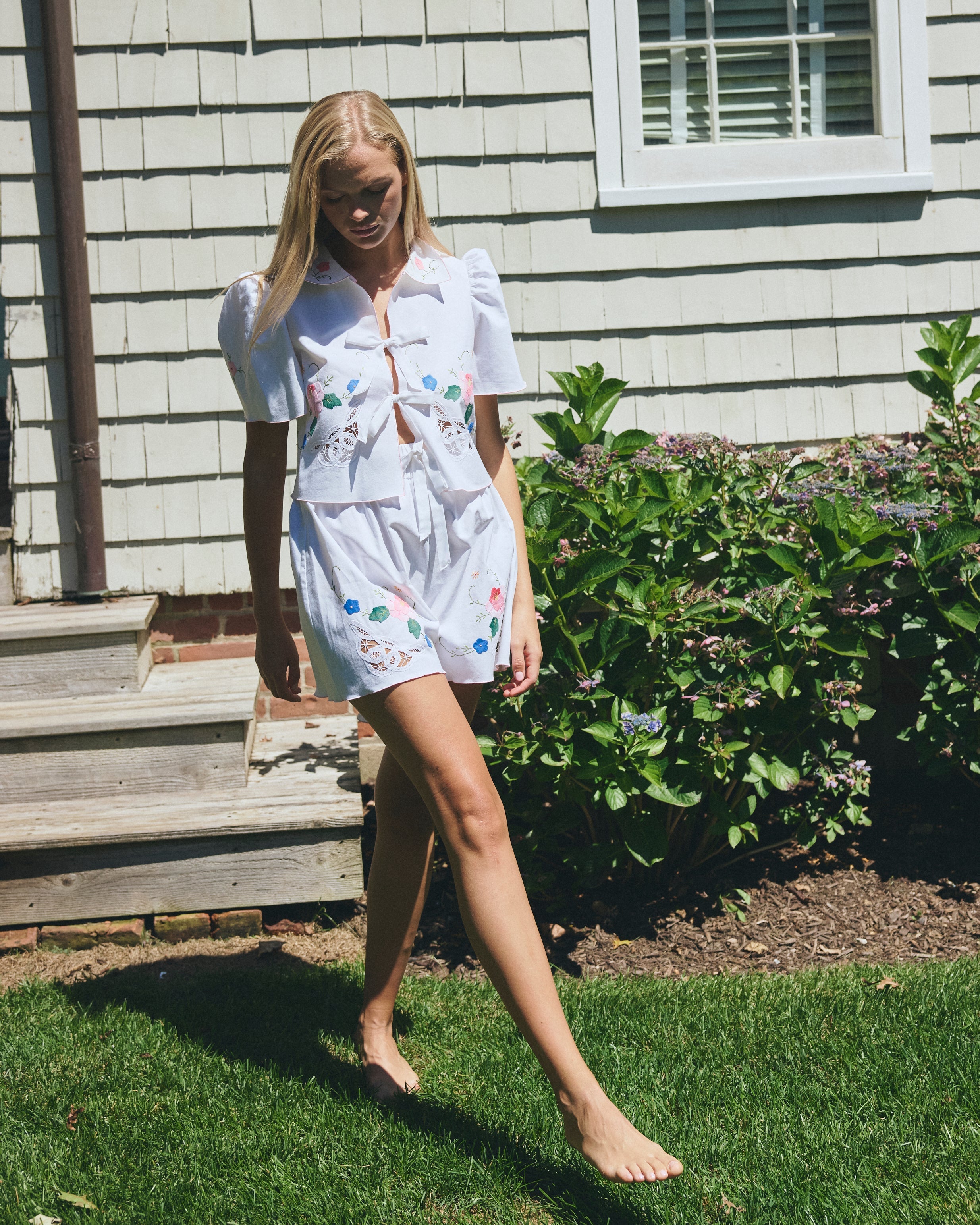 Hanna Set in Vintage Handkerchief