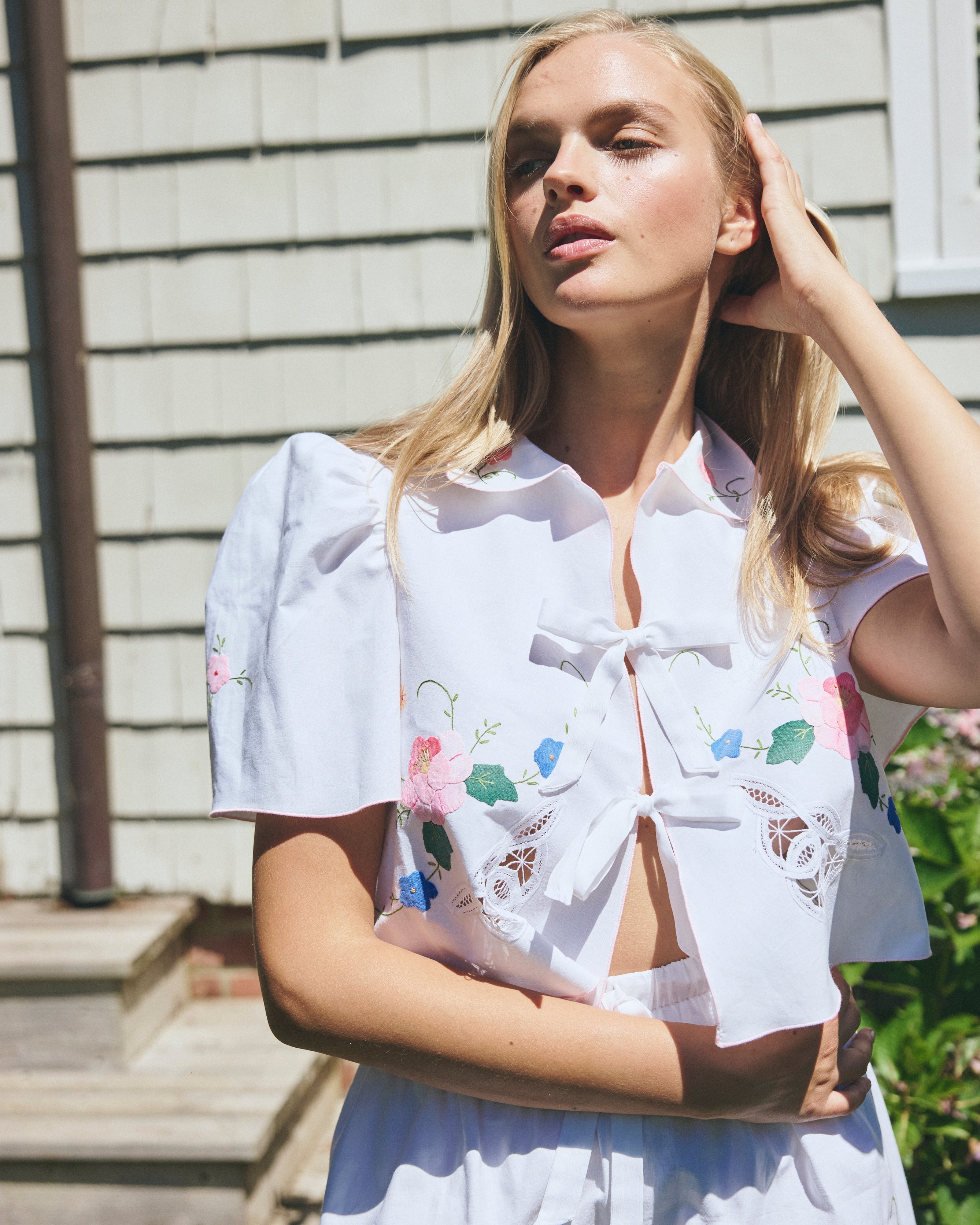 Hanna Set in Vintage Handkerchief