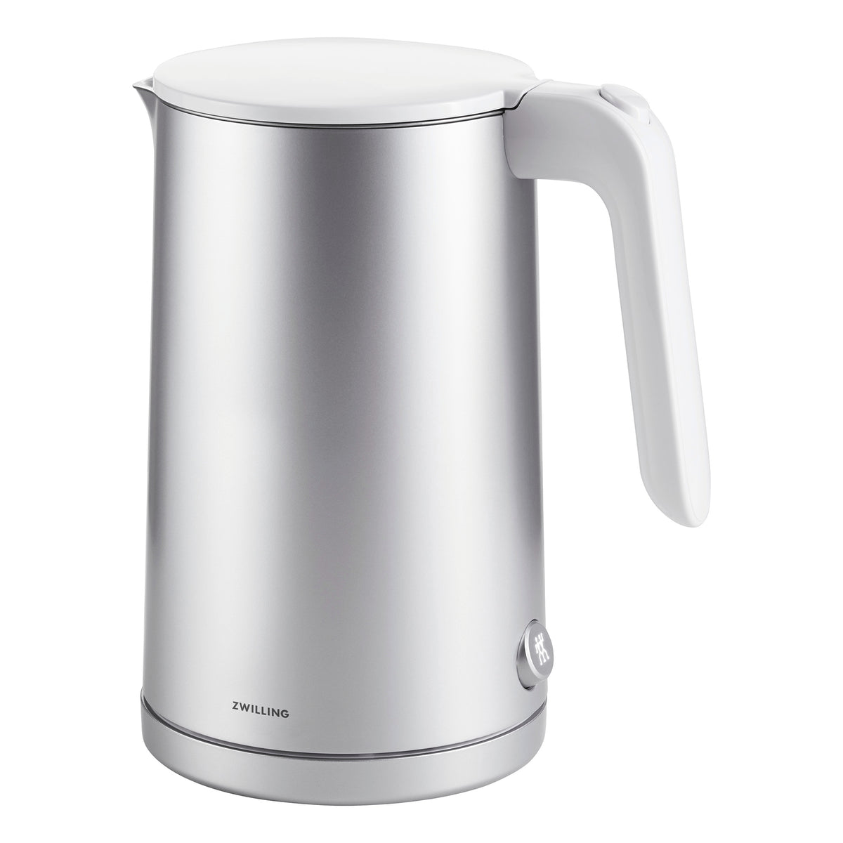 Enfinigy Cool Touch 1.5-Liter Electric Kettle, Cordless Tea Kettle & Hot Water, Silver