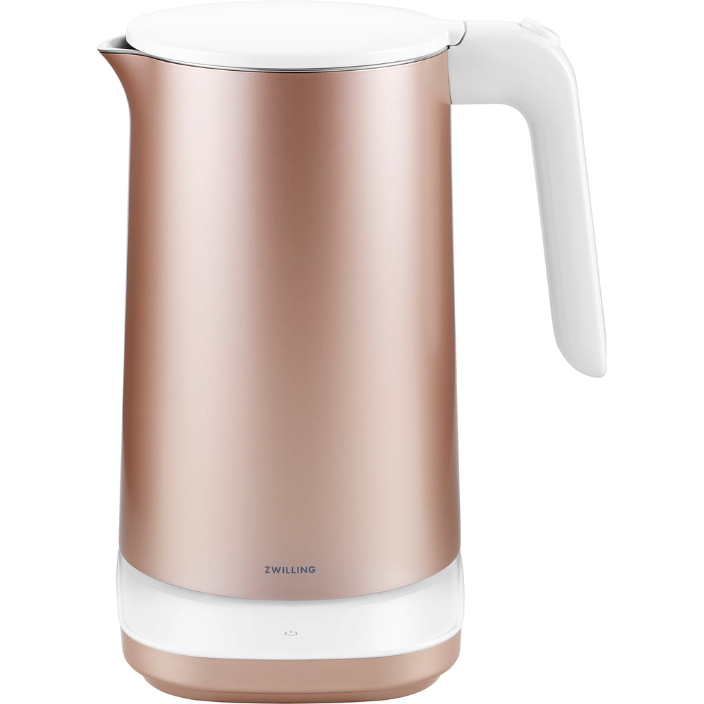 Enfinigy 1.5-Liter Cool Touch Stainless Steel Electric Kettle Pro, Tea Kettle, Rose