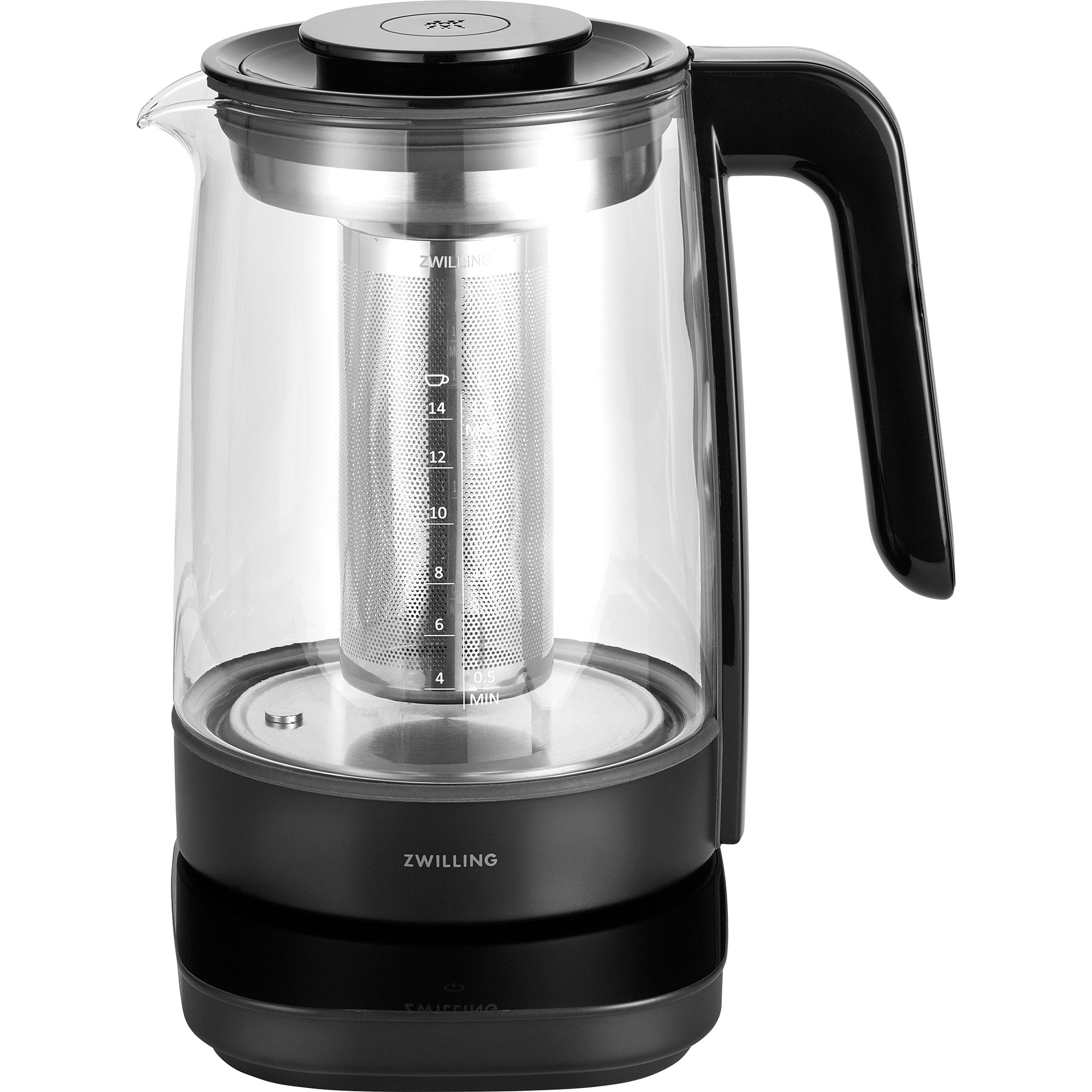 Enfinigy Glass Kettle, Tea Kettle, Black