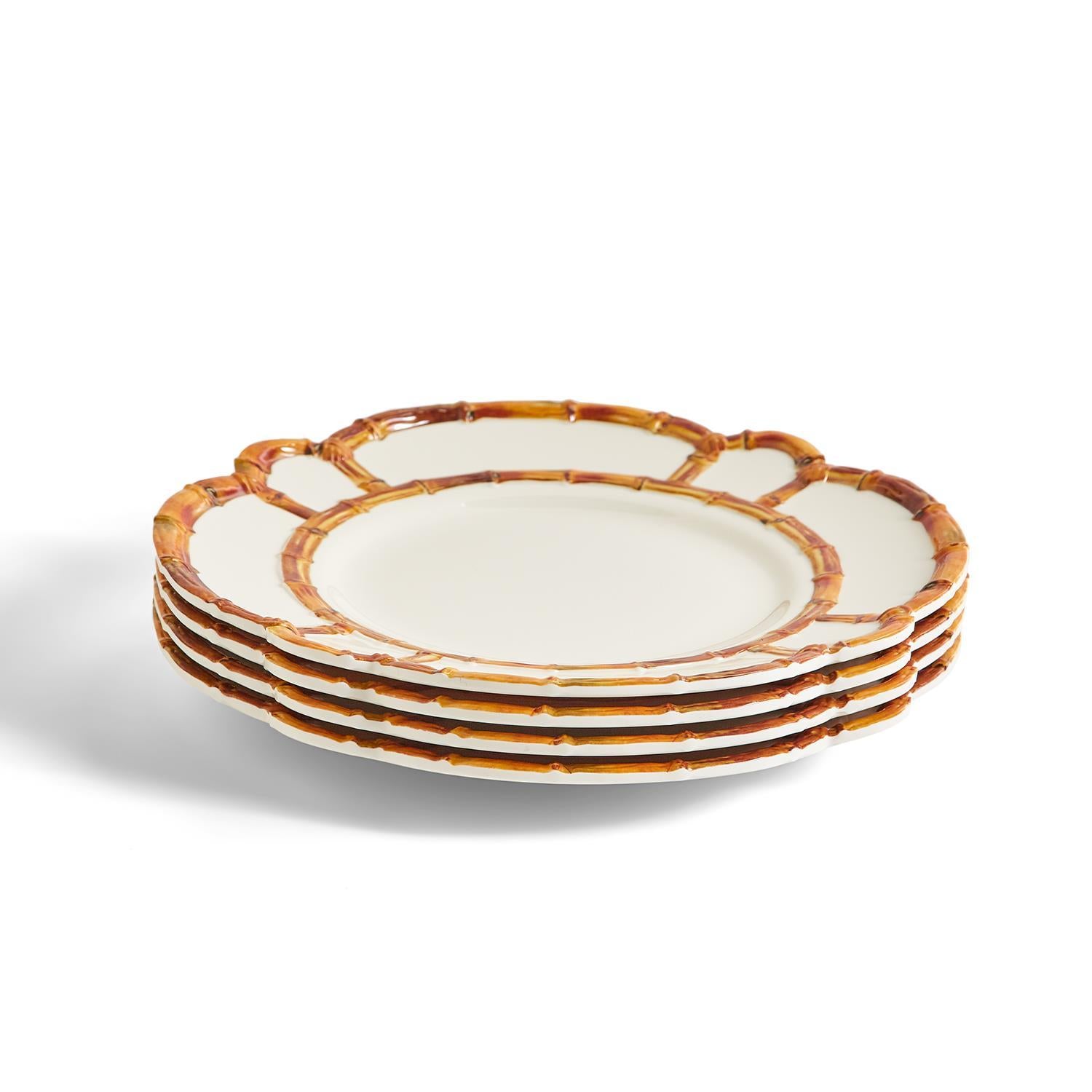 Bamboo Touch Dinner Plate, Set of 4