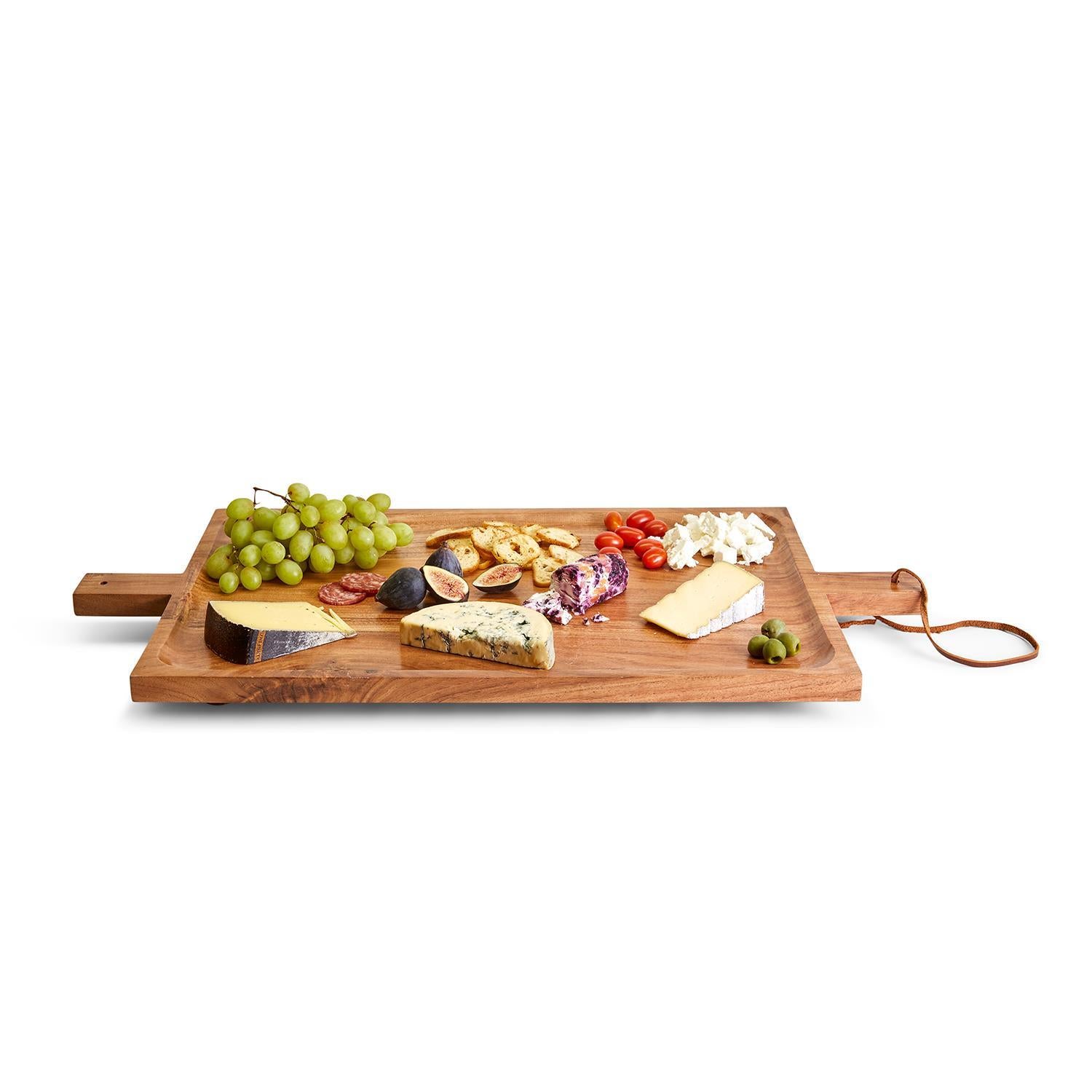 Gatherings Footed Serving Tray with Handles