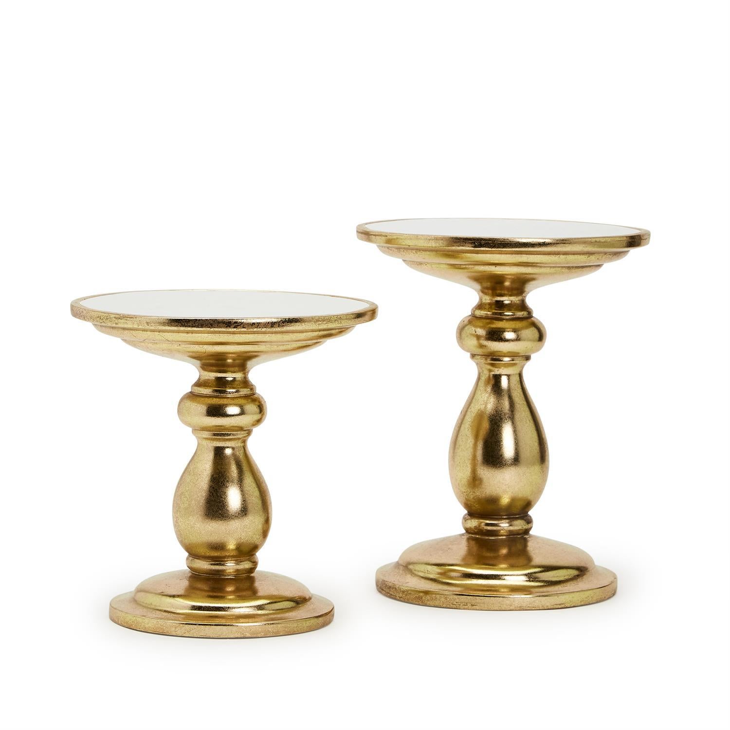 Decorative Pedestals, Set of 2