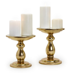 Decorative Pedestals, Set of 2