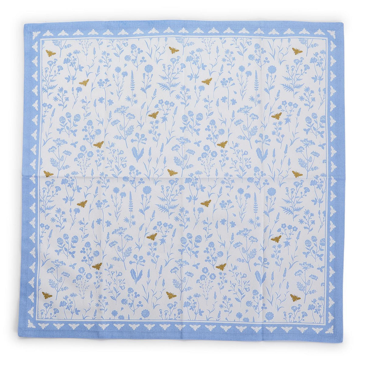 Bees and Blooms Cloth Napkins