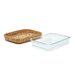 Borosilicate Glass Baking Dish, Set of 2