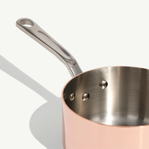 Copper Saucepan in 1.9 QT