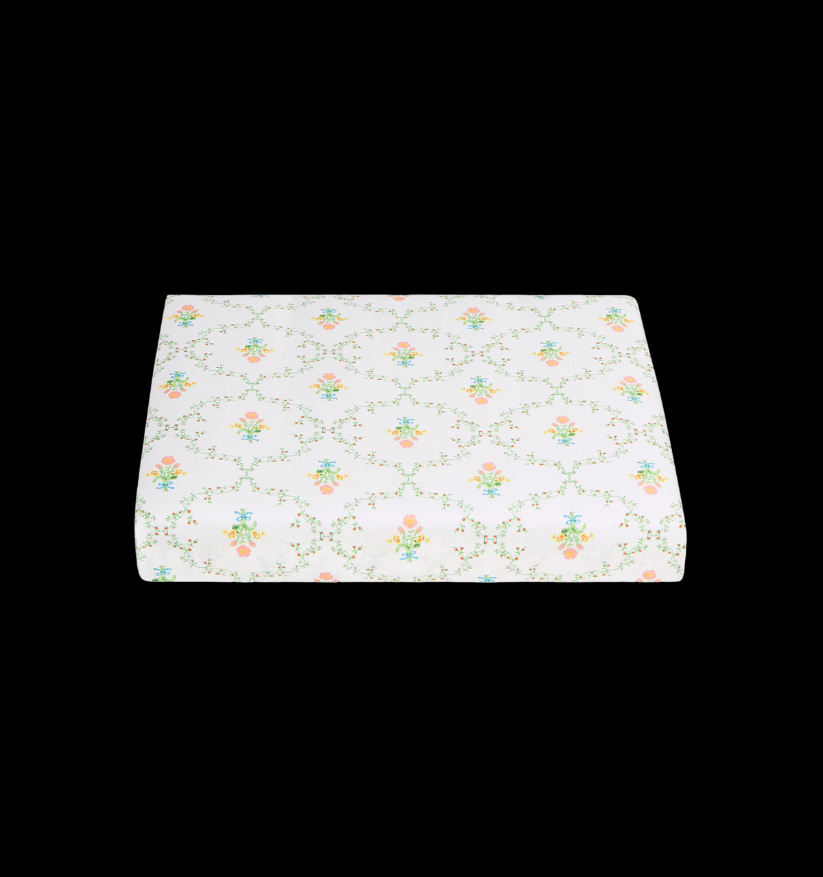 Pastel Trellis Fitted Sheet