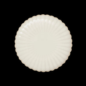 Scallop Starter Plate, Set of 4