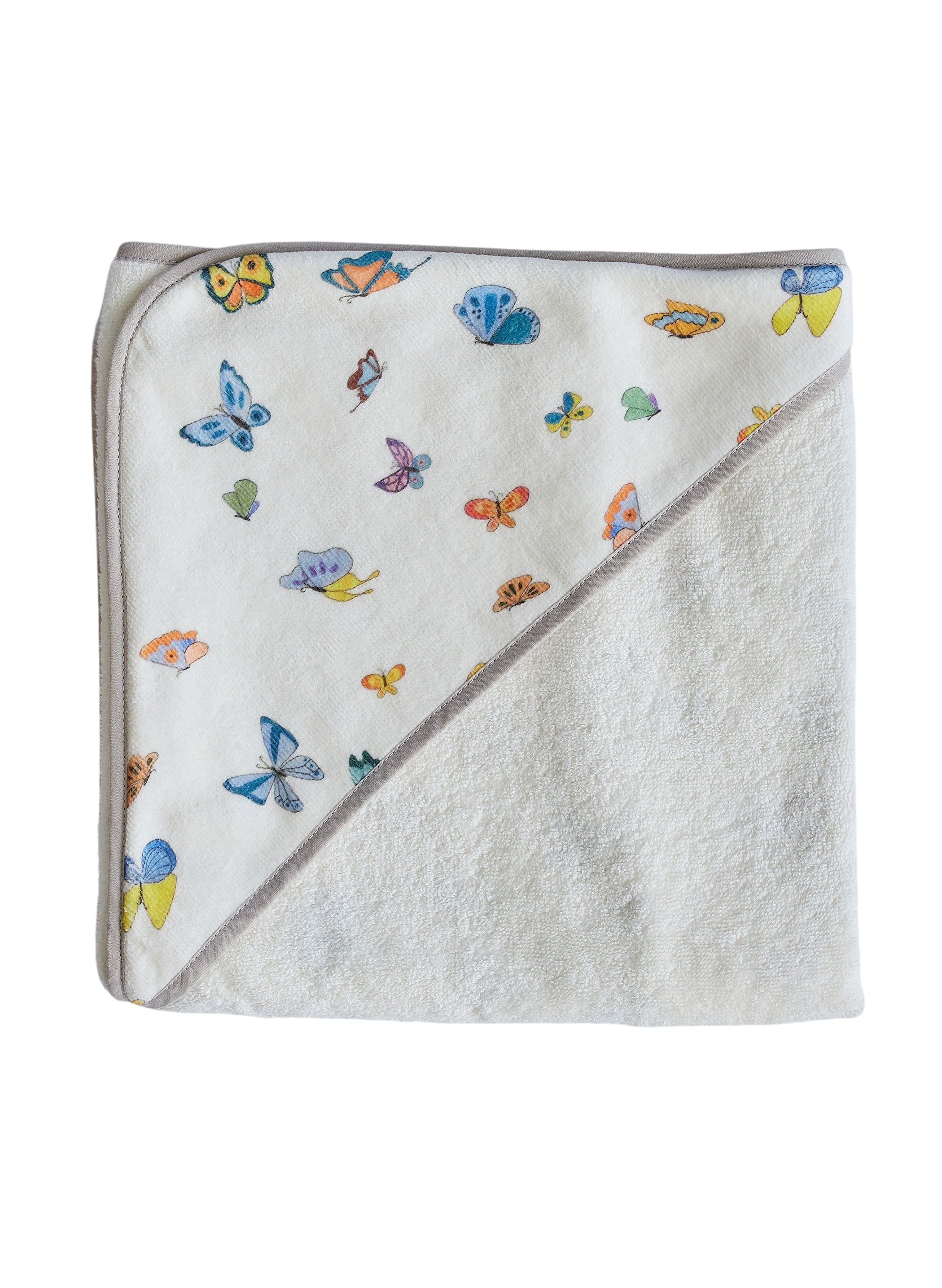 Madame Butterfly Hooded Bath Towel