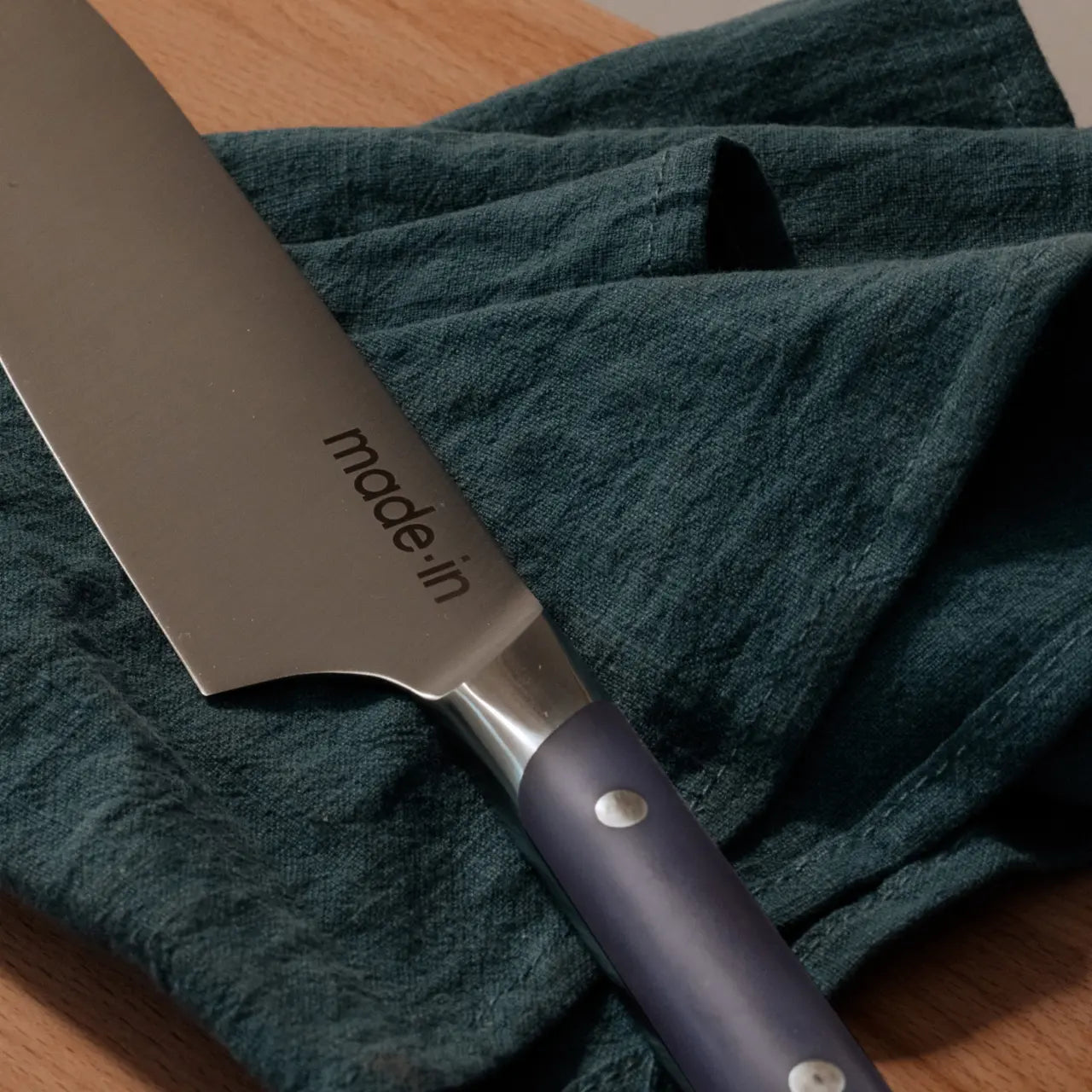 8 Inch Chef Knife in Harbour Blue