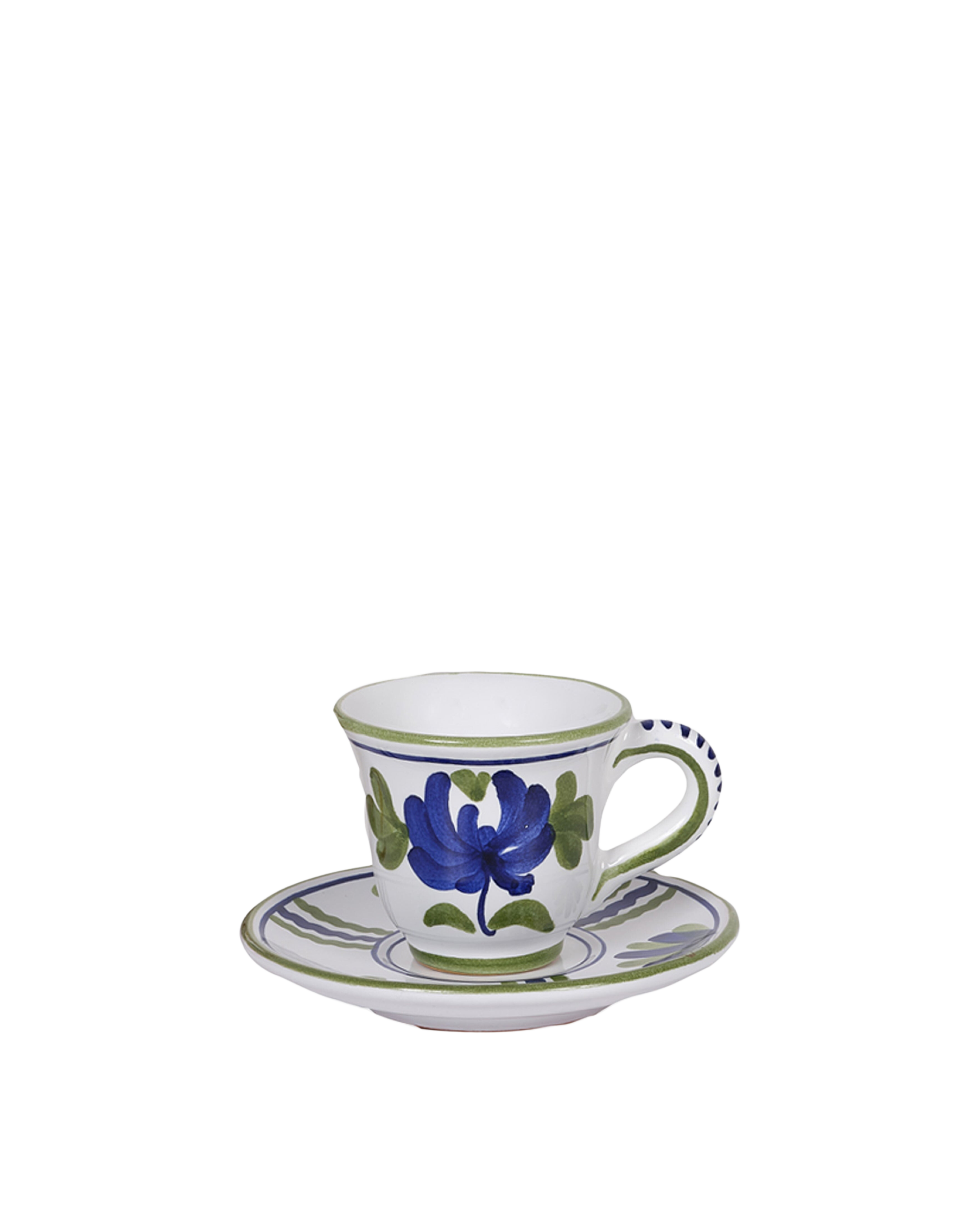 Blossom Espresso Cup and Sauce in Blue