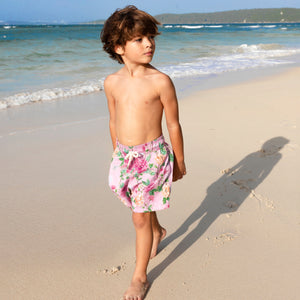 Peony Boy Swim Trunk