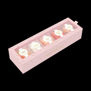 Champagne Flight 5 Piece Candy Bento Box