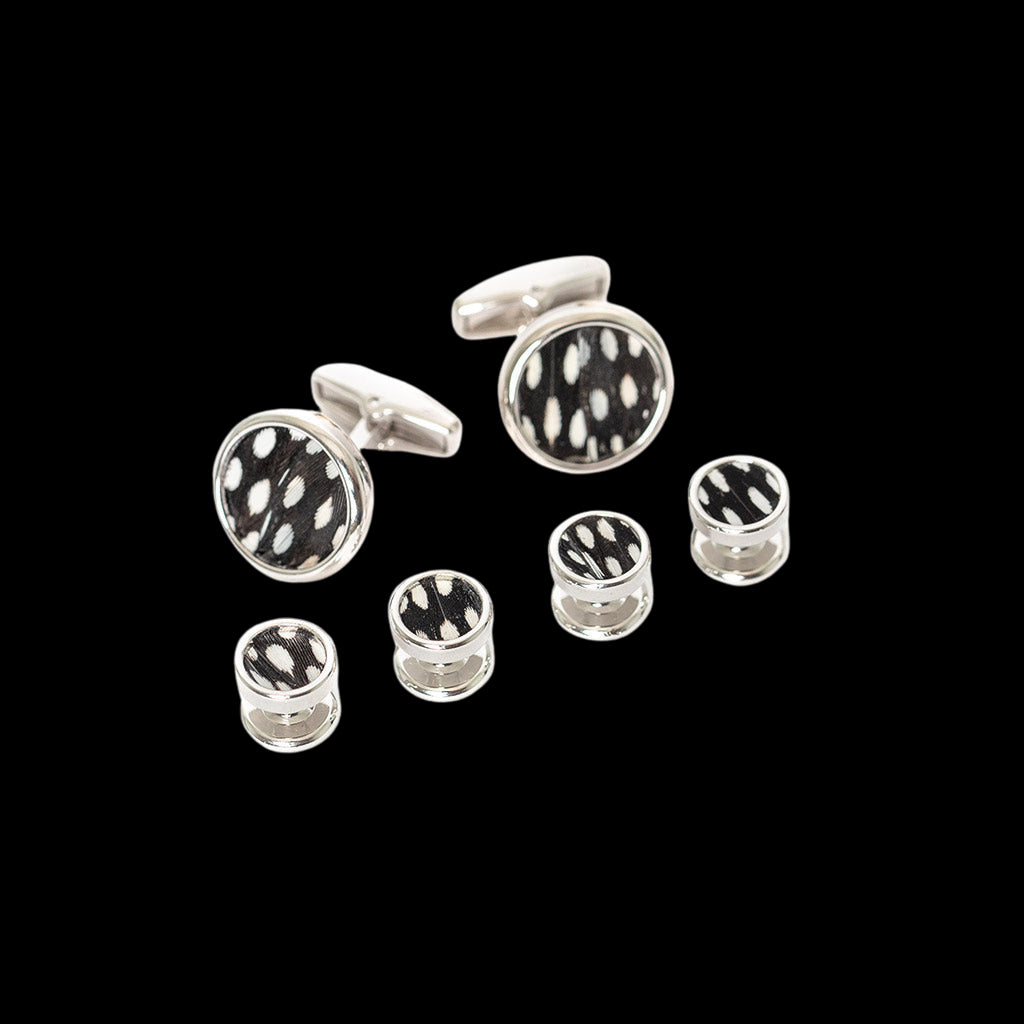 Bear Cufflink & Studs Set