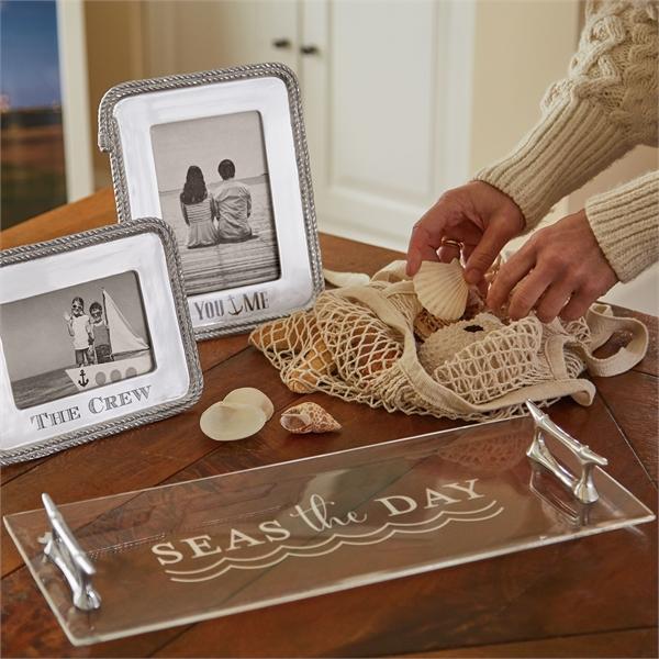 Rope Statement 5x7 Frame-Photo Frames-|-Mariposa