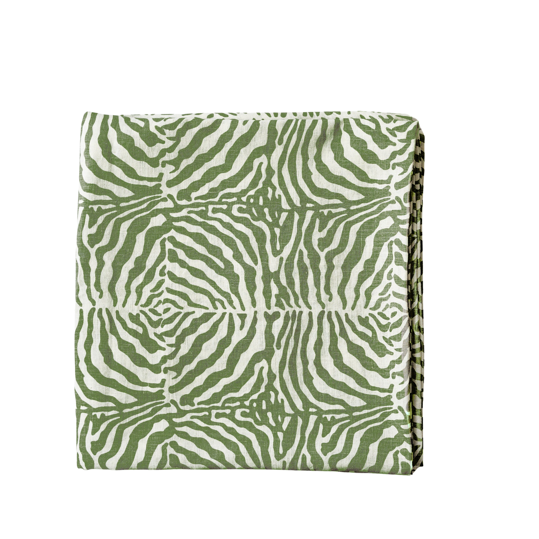 Green Zebra Tablecloth