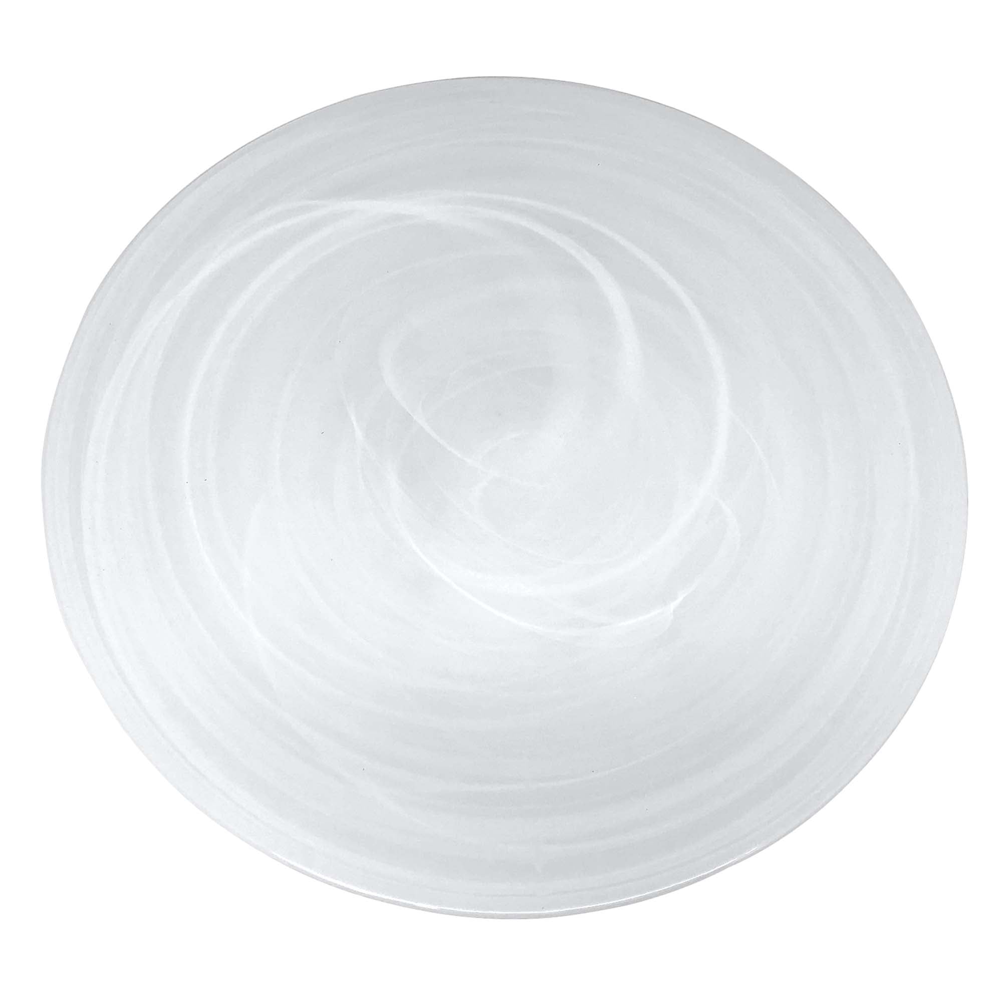 Alabaster White Charger Plate, Set of 4