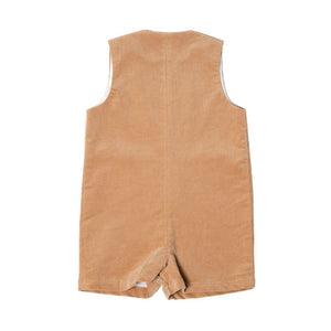 Oliver Overalls in Clubhouse Camel Corduroy