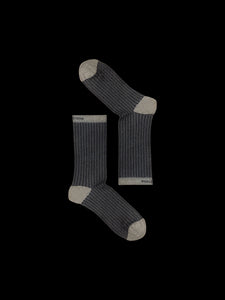 Silver Lines Socks