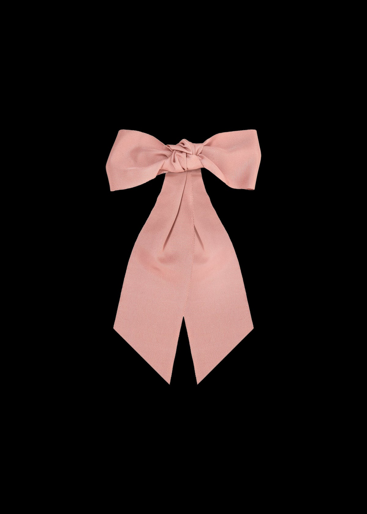 Alicia Bow Barrette in Blush