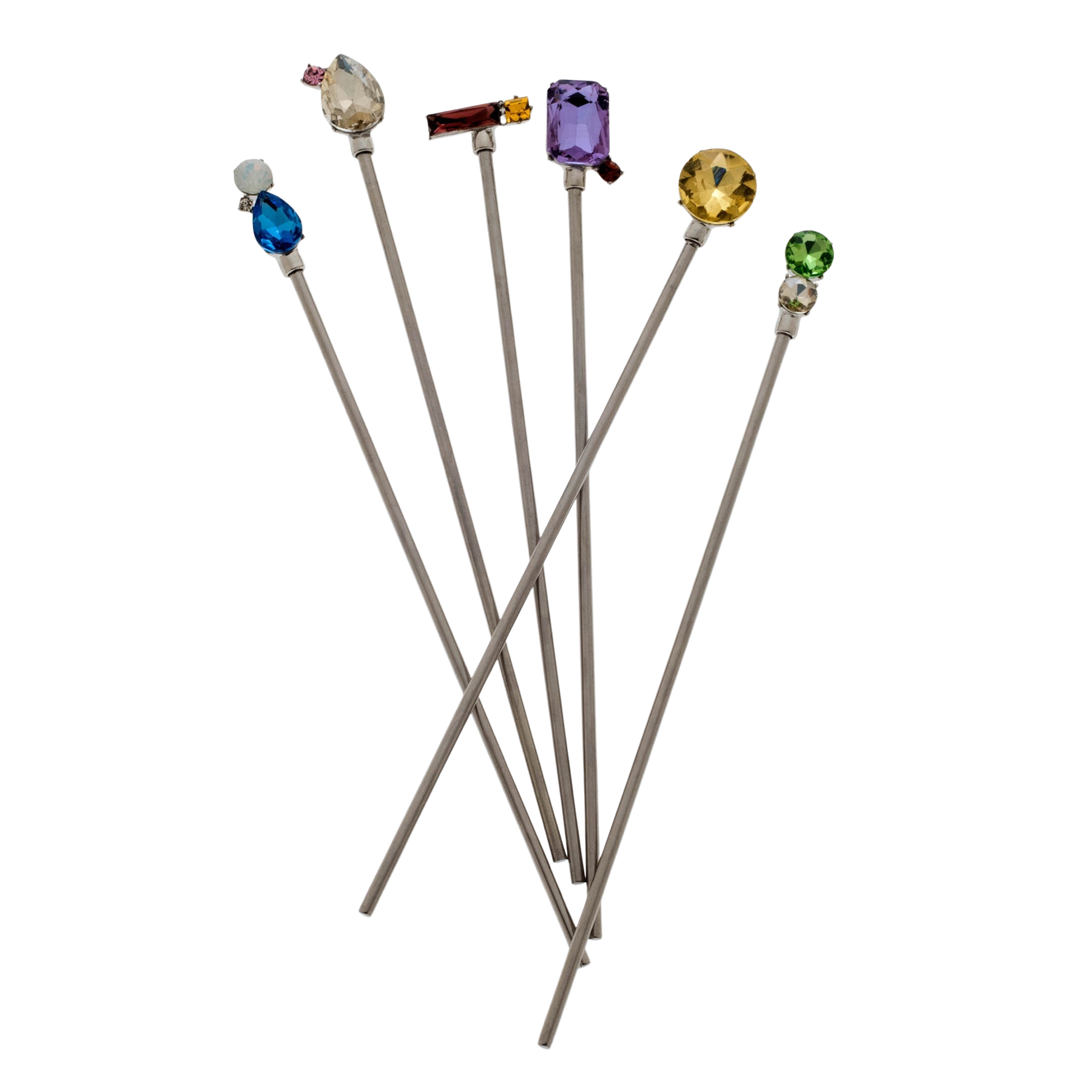 Jeweled Swizzle Sticks