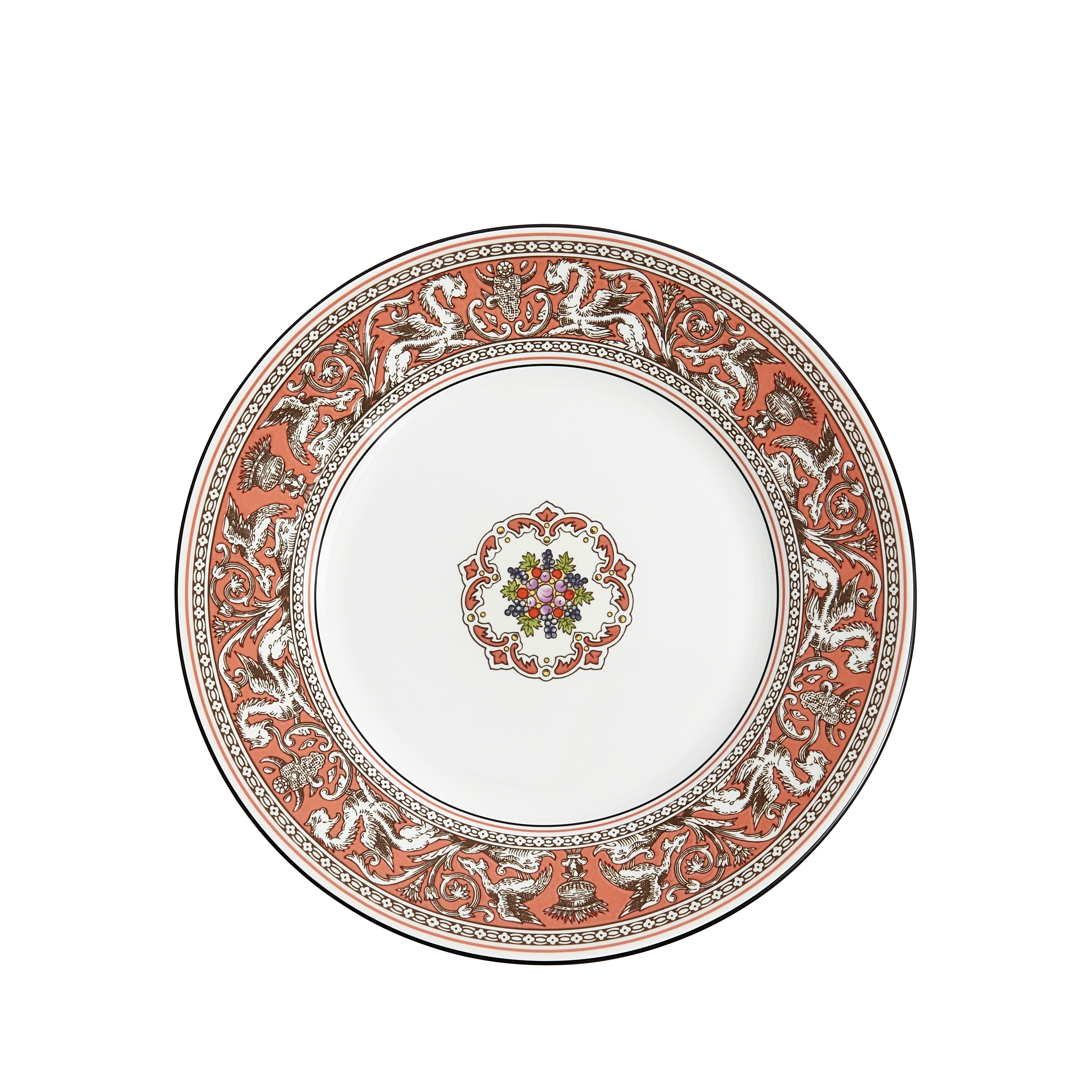 Florentine Salmon Plate 8.1"