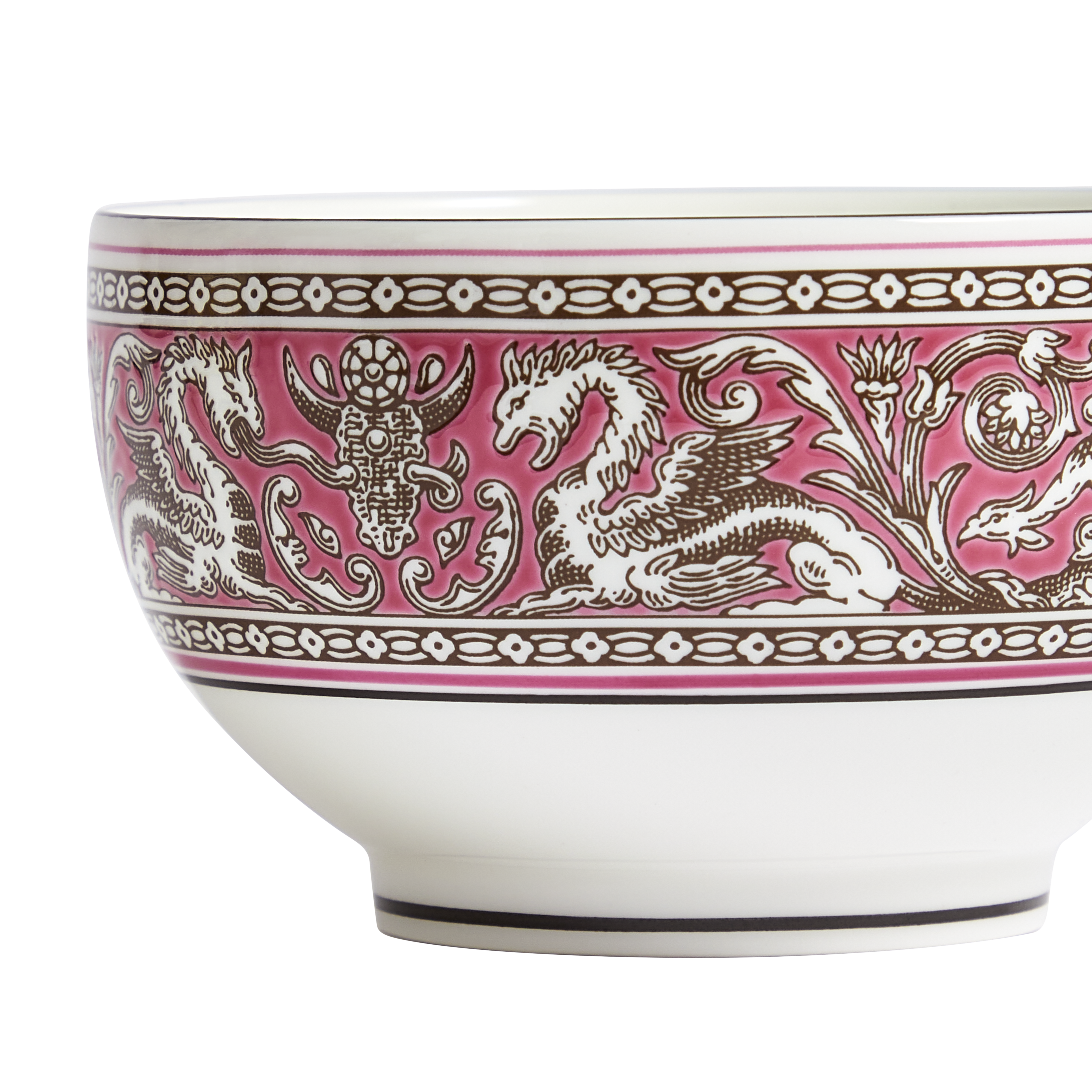 Florentine Fuchsia Rice Bowl