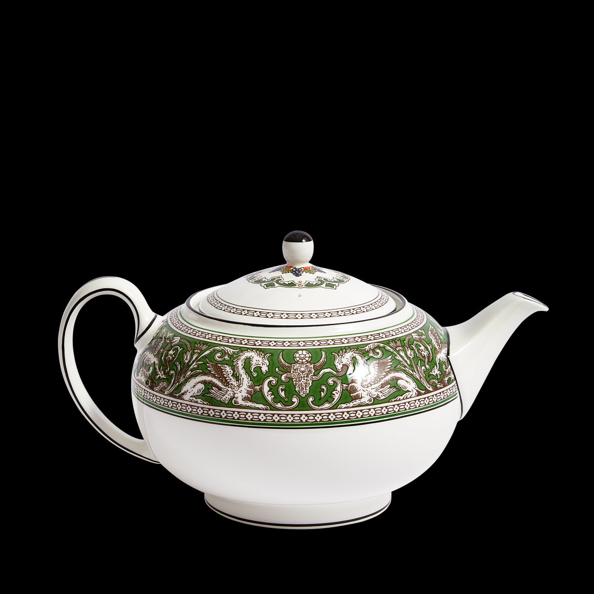 Florentine Verde Teapot