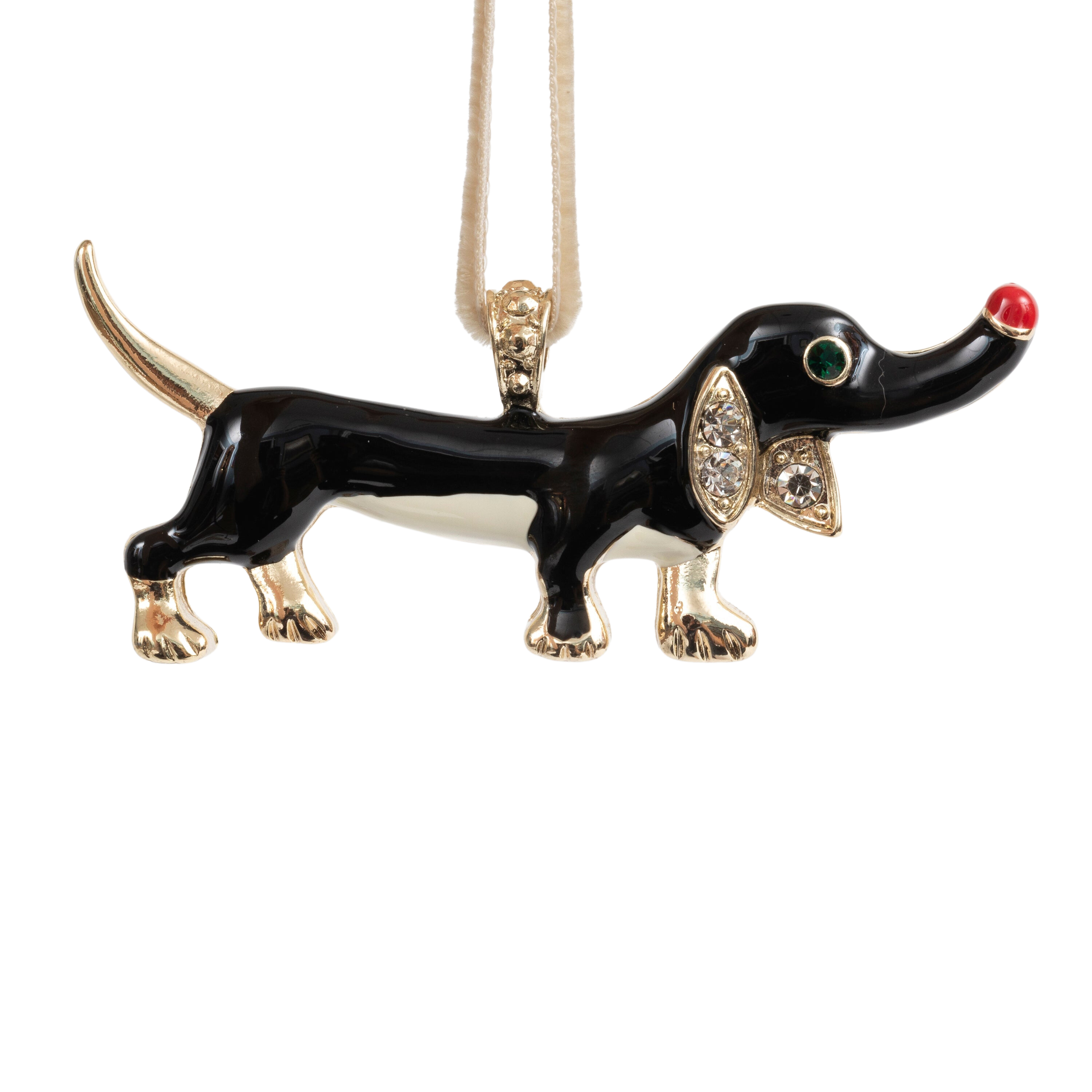 Sausage Dog Hanging Ornament