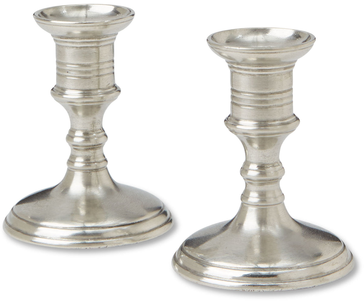 Prato Candlestick, Sm, Pair