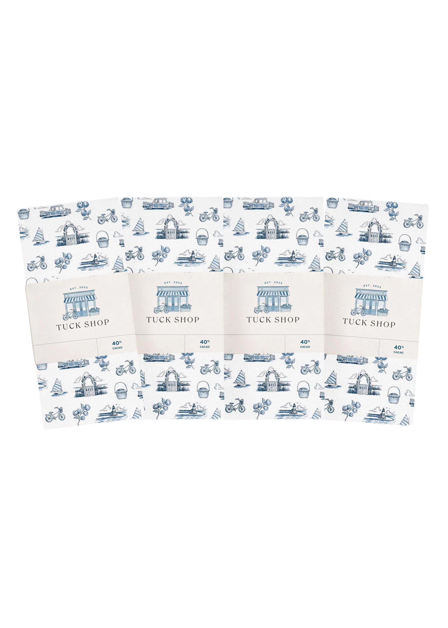 Set of Nantucket Milk Chocolate Bars