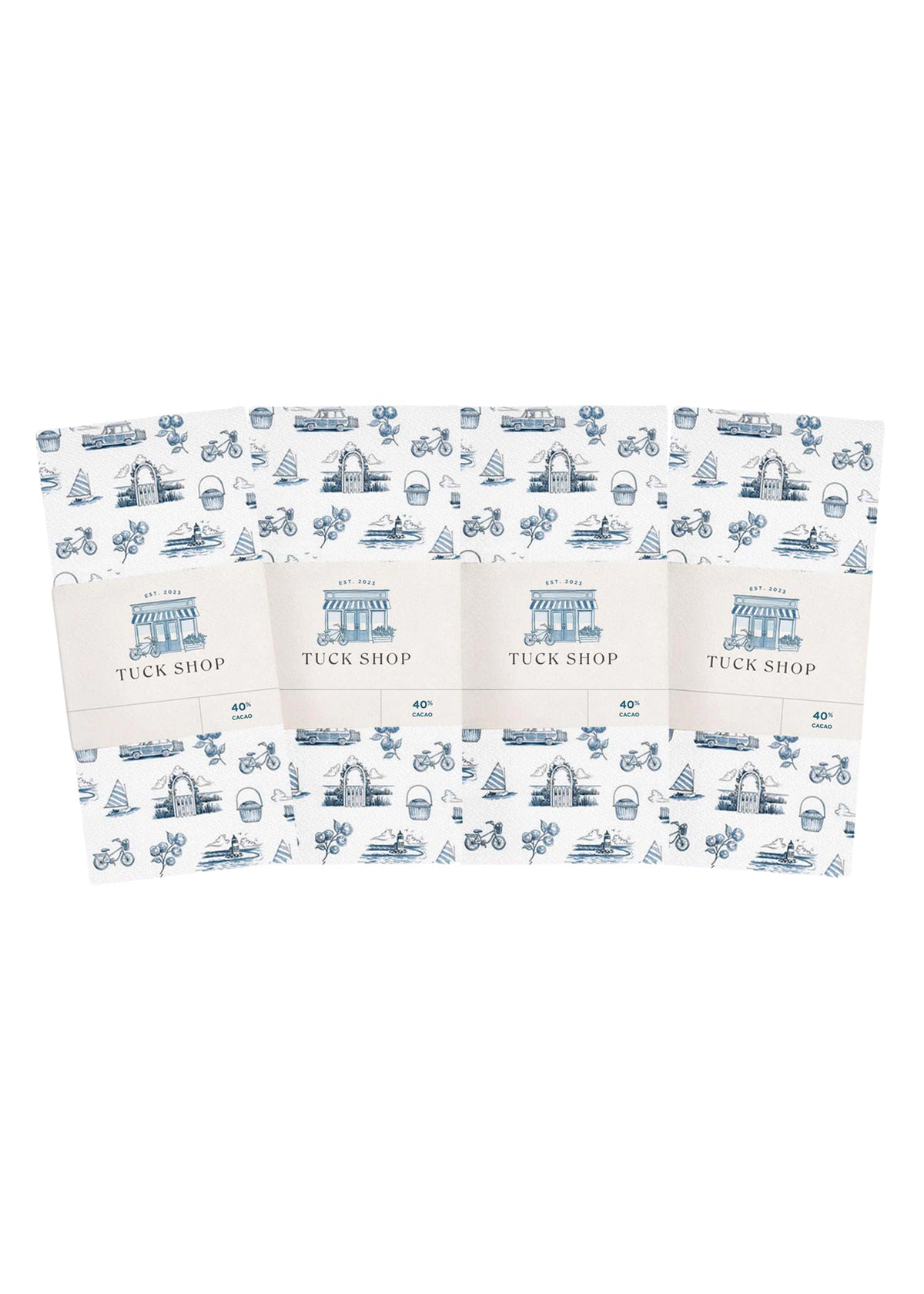 Set of Nantucket Milk Chocolate Bars